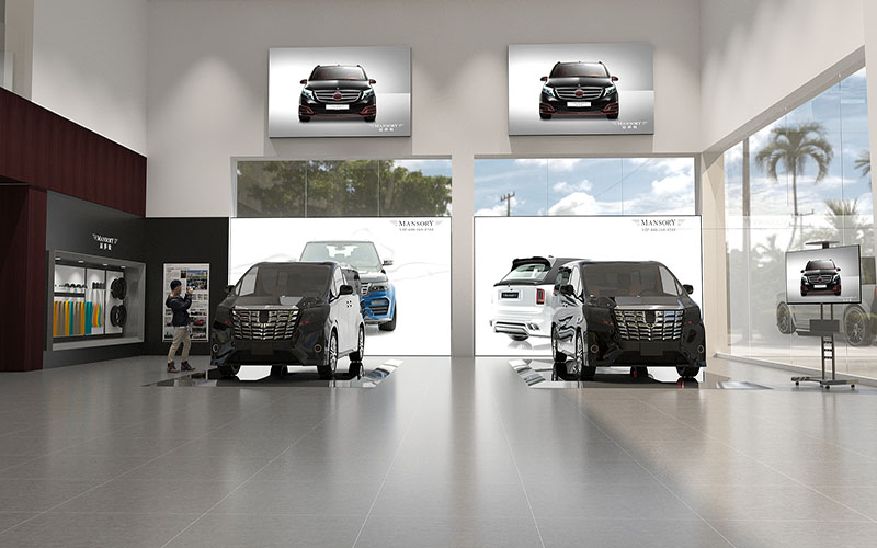 汽車展示廳-奔馳